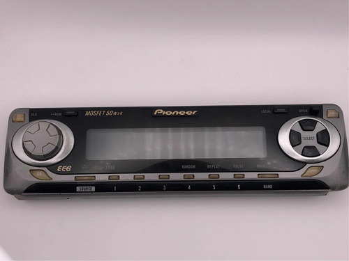 Frente Toca Cd Basculante Pioneer Antigo Anos 2000 Bem Nova (Usado)