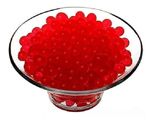 Imagen 2 de 4 de Hidrogel Biogel Perlas De Gel Rojo X 10 Grs Rinde 1 Lt
