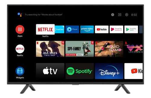 Televisor Smart Tv Blackline Led 32 Pulgadas Con Android