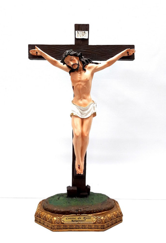 Cristo De Base 30cm Poliresina 530-33576 Religiozzi
