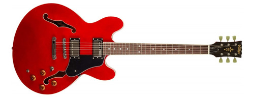 Guitarra Eléctrica 335 Vintage Vsa500cr Cherry Red