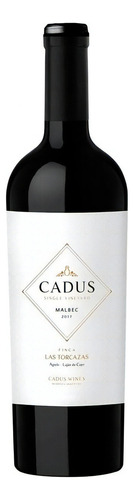 Vino tinto Cadus Finca las Torcazas malbec 750ml