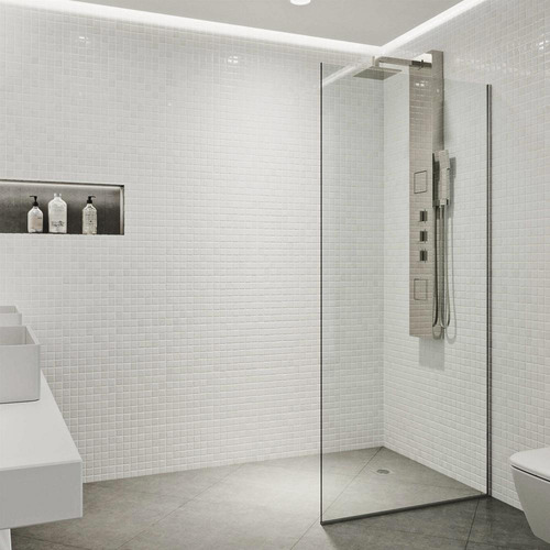 Mampara Fija Vidrio Blindex Laminado 8mm 80x180cm Hay Stock!