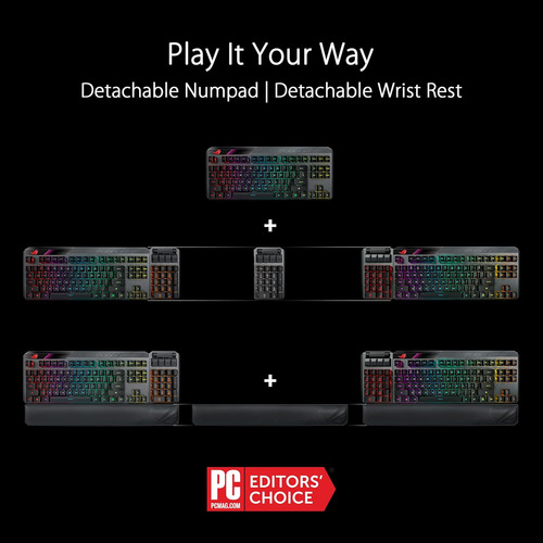 Asus Rog Claymore Ii Teclado Mecánico Modular