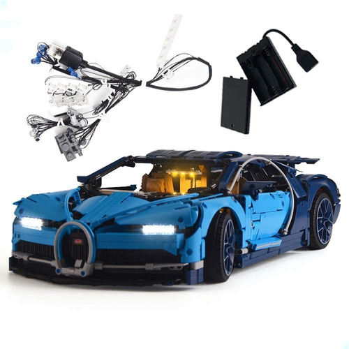 Geament Kit De Luces Led Para Technic Bugatti Chiron  Compat