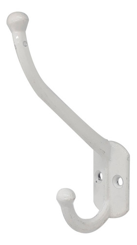 Percha Doble Pared Gancho Perchero Aluminio Epoxy Color X30