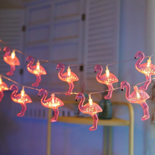 Navideña 3m Flamingo Shape Usb Plug Romantic Led