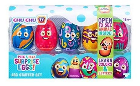 Peek & Play Surprise Eggs By Chuchu Tv: Abc Starte