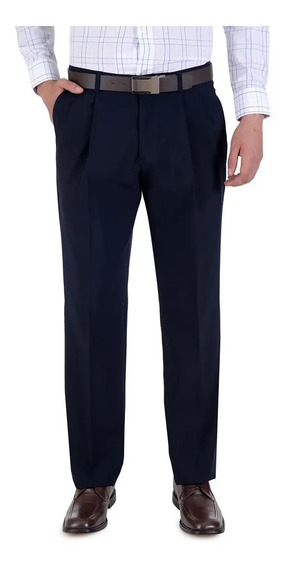 Pantalón Vestir Sin Pinzas Classic Fit - YALE