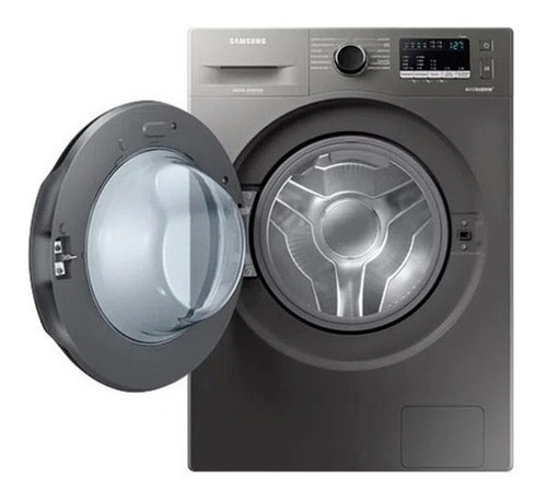 Imagen 4 de 6 de Lavarropas automático Samsung WW70AA46BX inverter inox 7kg 220 V
