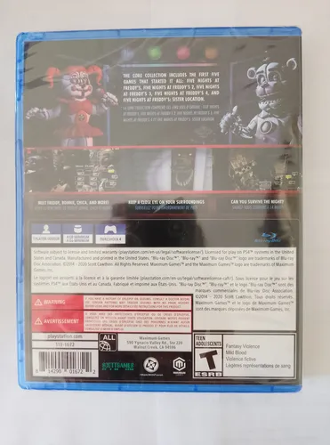 Five Nights At Freddys Core Collection Ps4 Juego Fisico