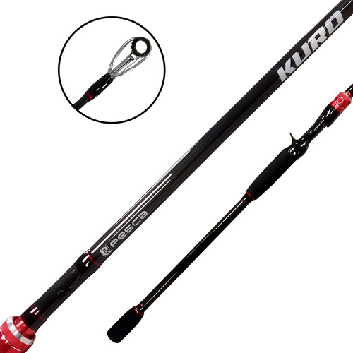 Vara Para Carretilha Kuro 2 Partes 20-40 Lb 2.40m - Jr Pesca