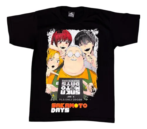 Camiseta Sakamoto Days Algodón Unisex