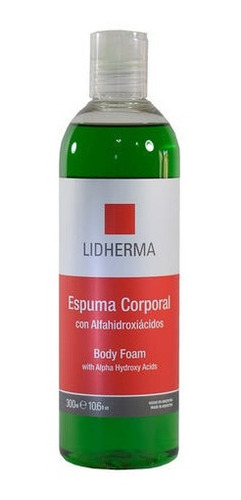 Espuma Corporal Con Alfahidroxiacidos Lidherma Body Foam Alp