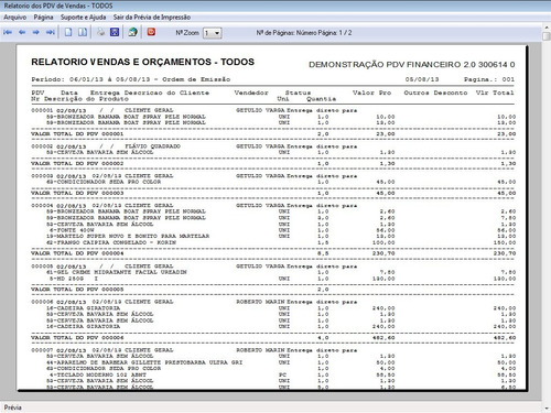 Software Pdv Frente De Caixa Estoque Financeiro V2 Fpqsystem