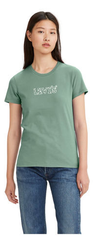 Polera Mujer Perfect Tee Verde Levis 17369-2510