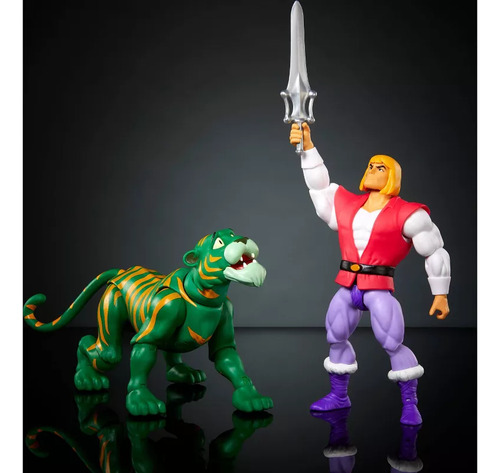 Masters Of The Universe: Origins Prince Adam & Cringer Nuevo (Usado)