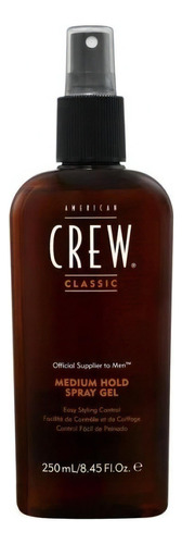 American Crew Gel Spray Classic 250ml Fijacion Media