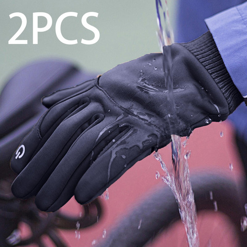 Pacote Com 2 Luvas De Neve Para Inverno, Luvas De Esqui M,