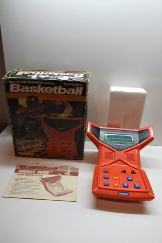 Bambino Dribble Away Basketball Handheld Electronic Game CIB