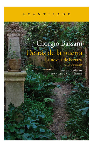 Detràs De La Puerta - Giorgio Bassani