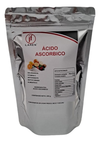Acido Ascorbico Granel 250g Jf Laren