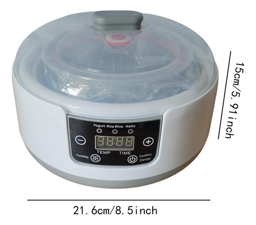 Fabricante Automático De Yogurt De Acero Inoxidable Olla