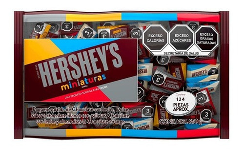 Hershey's Miniatura - Chocolates Surtido Bolsa 850g