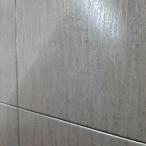 Imagen 2 de 6 de Piso Ceramico Lourdes 35*35 Travertino Gris Piso Cta X M2