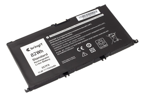 Bateria Para Dell Part Number 357f9 4400 Mah - Marca Bringit