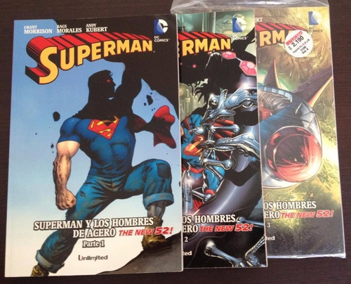 Comic Dc: Superman - Superman Y Los Hombres De Acero. Editorial Unlimited