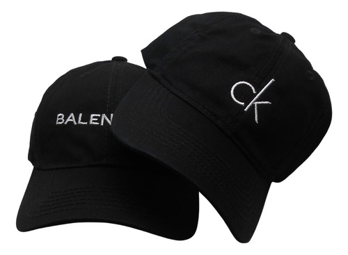 Combo Gorra Balenciaga Y Ck Negras