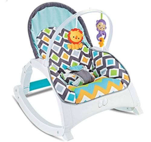 Silla Mecedora Con Vibración Melodías Portable Cum Rocker