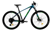 Comprar Bicicleta Mtb Slp 700 Pro 10v Shimano Cues Freno Hidráulico Color Negro - celeste Tamaño del cuadro 19