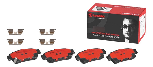 Balatas Traseras Toyota Sienna Ce 2009-2010 Brembo