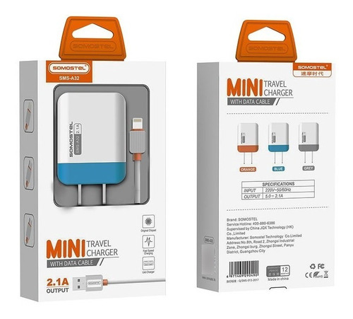 Cargador Certificado + Cable V8 Micro Usb 