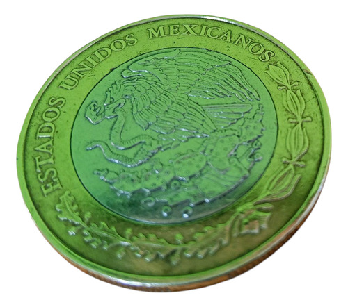 Moneda De 20 Pesos 100 Años Del Ejército Mexicano (Usado)