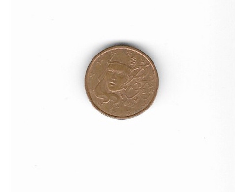 Ltc469 Coleccionable 1 Centavo Euro De Francia De 1999.