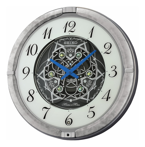 Winter King Melodiespulgadamotion Clock, Multicolor