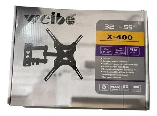Soporte Pared Para Televisor Plasma Ext-brazo 10 A 32 Pulgas