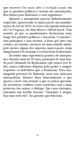 Anarquia é utopia: faça uma todo o dia, de Gerbase, Carlos. Editorial Edições Besourobox Ltda, capa mole em português, 2018