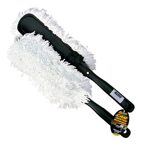 Imagen 2 de 4 de Plumero Auto Car Duster Microfibra Grande 50cm Pack 12un