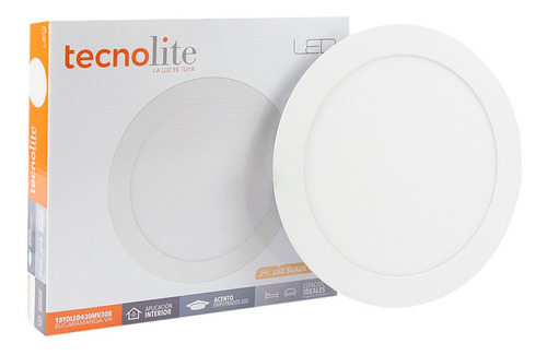 Lámpara Led Empotrable 18w Cálida Tecnolite 18ydled430mv30b