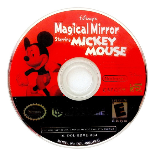 Magical Mirror Starring Mickey Mouse Game Cube (sólo Disco) (Reacondicionado)