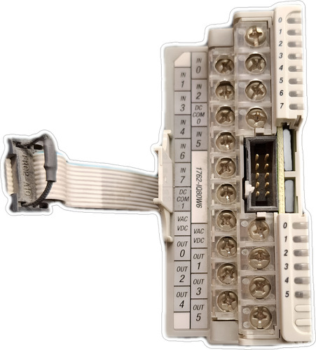 Módulo Io S Allen-bradley 1762-iq8ow6 8 Input/6 Output Rele (Usado)