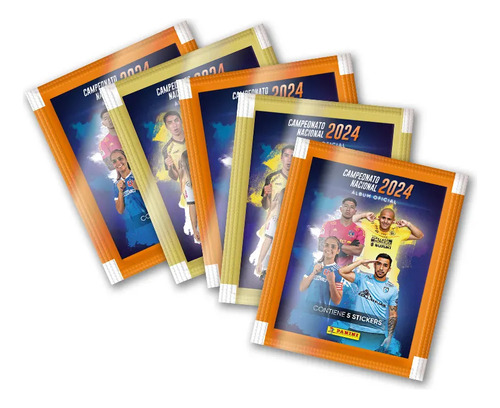 Pack 5 Sobres Campeonato Nacional 2024 Original Panini