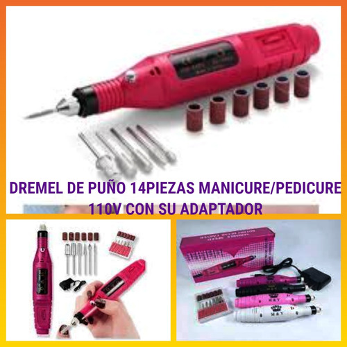 Imagen 2 de 10 de Pack Para Uñas En Semipermanente C/dremel+lampara Uv/led 45w