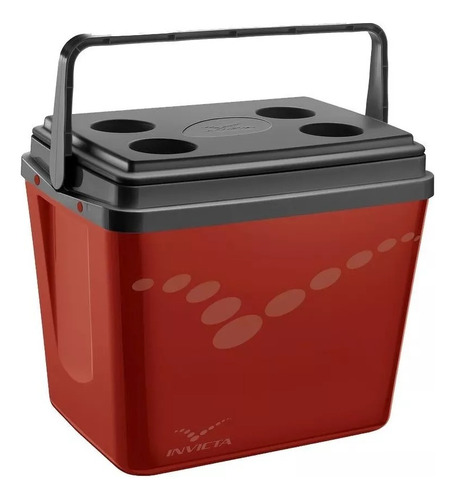 Conservadora Frio Roja 34 Litros, Invicta