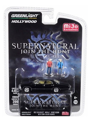 67 Chevrolet Impala Supernatural Greenlight - Frete Grátis 