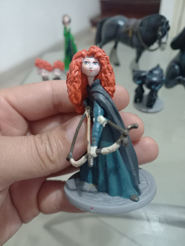 Bonecos Originais Da Disney, Merida, Lote Com 6 Personagens.